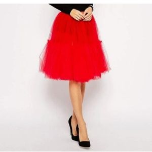 ASOS Full Midi Tulle Skirt